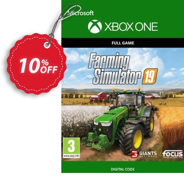 Farming Simulator 19 Xbox One Coupon, discount Farming Simulator 19 Xbox One Deal. Promotion: Farming Simulator 19 Xbox One Exclusive Easter Sale offer 