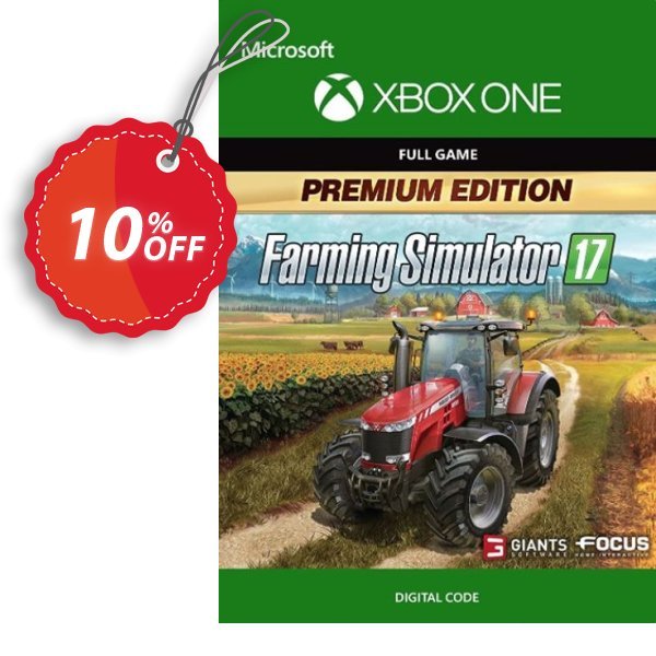 Farming Simulator 2017 Premium Edition Xbox One Coupon, discount Farming Simulator 2017 Premium Edition Xbox One Deal. Promotion: Farming Simulator 2017 Premium Edition Xbox One Exclusive Easter Sale offer 