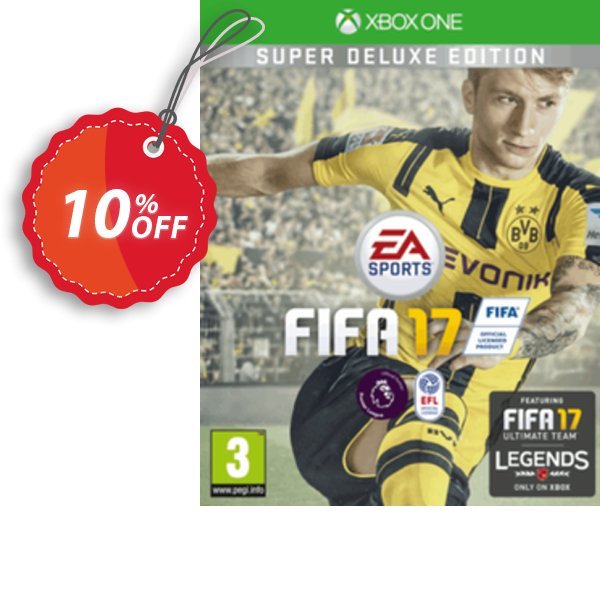 FIFA 17 Super Deluxe Edition Xbox One - Digital Code Coupon, discount FIFA 17 Super Deluxe Edition Xbox One - Digital Code Deal. Promotion: FIFA 17 Super Deluxe Edition Xbox One - Digital Code Exclusive Easter Sale offer 