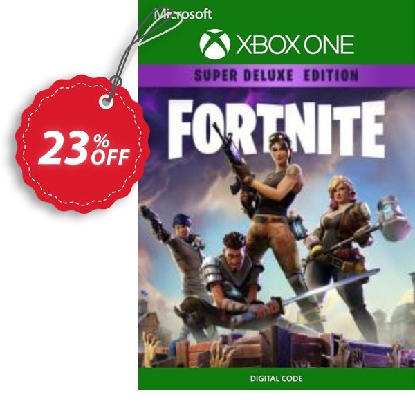 Fortnite - Super Deluxe Founders Pack Xbox One Coupon, discount Fortnite - Super Deluxe Founders Pack Xbox One Deal. Promotion: Fortnite - Super Deluxe Founders Pack Xbox One Exclusive Easter Sale offer 