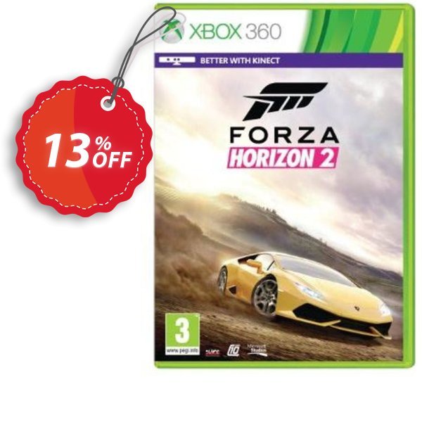 Forza Horizon 2 Xbox 360 - Digital Code Coupon, discount Forza Horizon 2 Xbox 360 - Digital Code Deal. Promotion: Forza Horizon 2 Xbox 360 - Digital Code Exclusive Easter Sale offer 