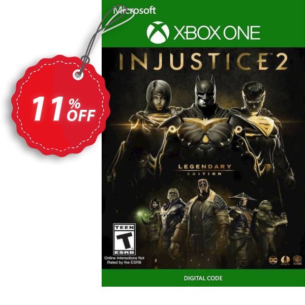 Injustice 2: Legendary Edition Xbox One Coupon, discount Injustice 2: Legendary Edition Xbox One Deal. Promotion: Injustice 2: Legendary Edition Xbox One Exclusive Easter Sale offer 