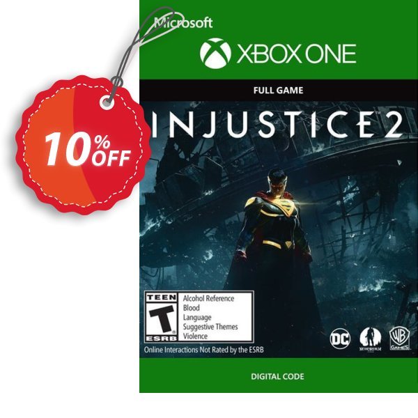 Injustice 2 Xbox One Coupon, discount Injustice 2 Xbox One Deal. Promotion: Injustice 2 Xbox One Exclusive Easter Sale offer 