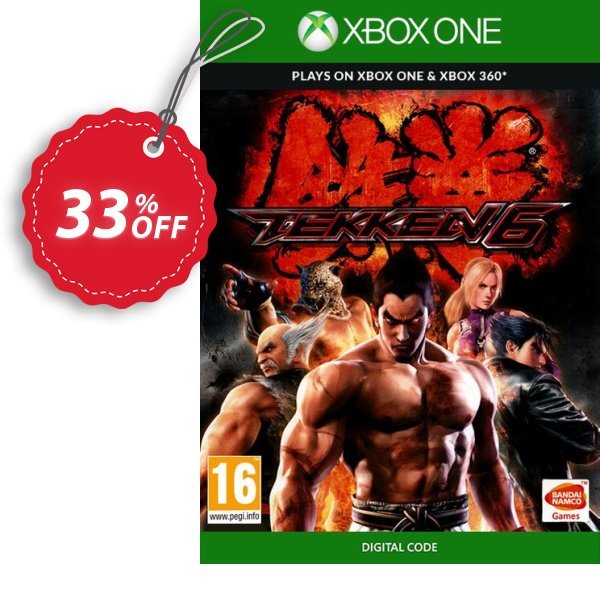 Tekken 6 Xbox One / Xbox 360 Coupon, discount Tekken 6 Xbox One / Xbox 360 Deal. Promotion: Tekken 6 Xbox One / Xbox 360 Exclusive Easter Sale offer 