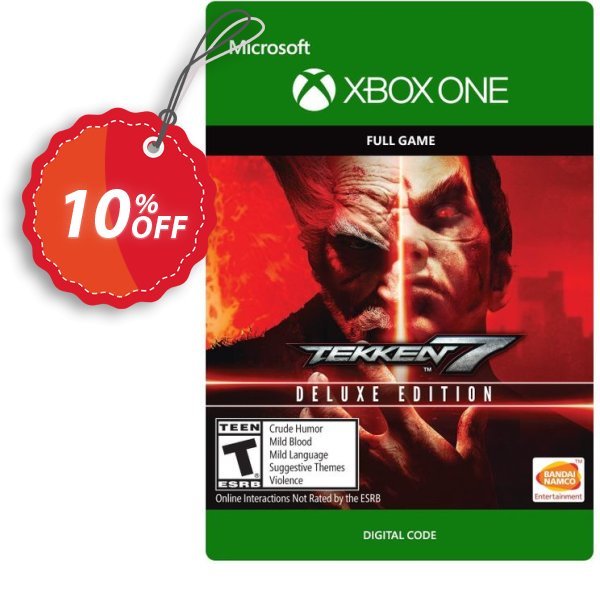 Tekken 7 Deluxe Edition Xbox One Coupon, discount Tekken 7 Deluxe Edition Xbox One Deal. Promotion: Tekken 7 Deluxe Edition Xbox One Exclusive Easter Sale offer 