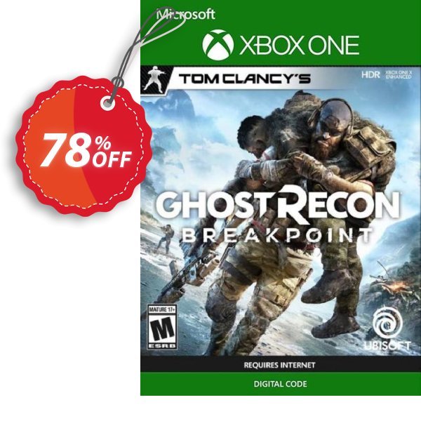 Tom Clancy's Ghost Recon Breakpoint Xbox One, US  Coupon, discount Tom Clancy's Ghost Recon Breakpoint Xbox One (US) Deal. Promotion: Tom Clancy's Ghost Recon Breakpoint Xbox One (US) Exclusive Easter Sale offer 
