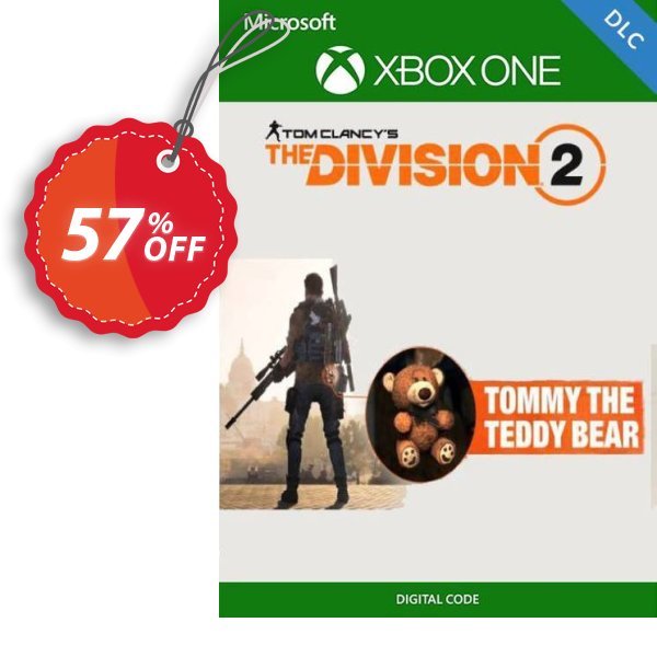 Tom Clancy's The Division 2 Xbox One - Tommy the Teddy Bear DLC Coupon, discount Tom Clancy's The Division 2 Xbox One - Tommy the Teddy Bear DLC Deal. Promotion: Tom Clancy's The Division 2 Xbox One - Tommy the Teddy Bear DLC Exclusive Easter Sale offer 