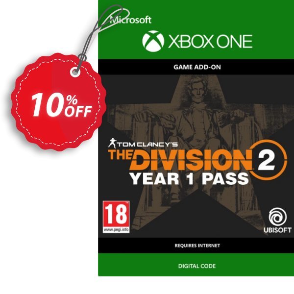 Tom Clancy's The Division 2 Xbox One - Year 1 Pass Coupon, discount Tom Clancy's The Division 2 Xbox One - Year 1 Pass Deal. Promotion: Tom Clancy's The Division 2 Xbox One - Year 1 Pass Exclusive Easter Sale offer 