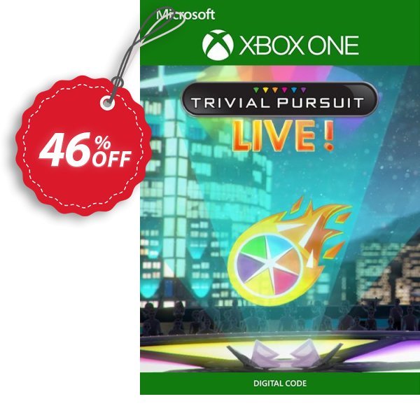 Trivial Pursuit Live! Xbox One, UK  Coupon, discount Trivial Pursuit Live! Xbox One (UK) Deal. Promotion: Trivial Pursuit Live! Xbox One (UK) Exclusive Easter Sale offer 