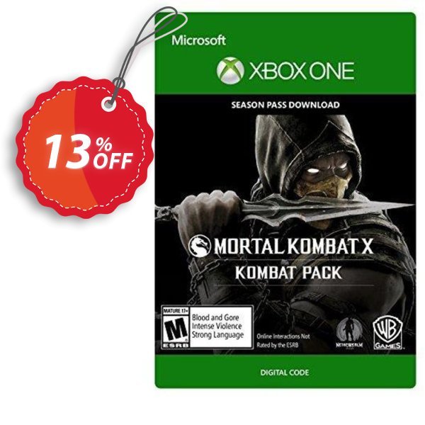 Mortal Kombat X Season Pass Xbox One - Digital Code Coupon, discount Mortal Kombat X Season Pass Xbox One - Digital Code Deal. Promotion: Mortal Kombat X Season Pass Xbox One - Digital Code Exclusive Easter Sale offer 
