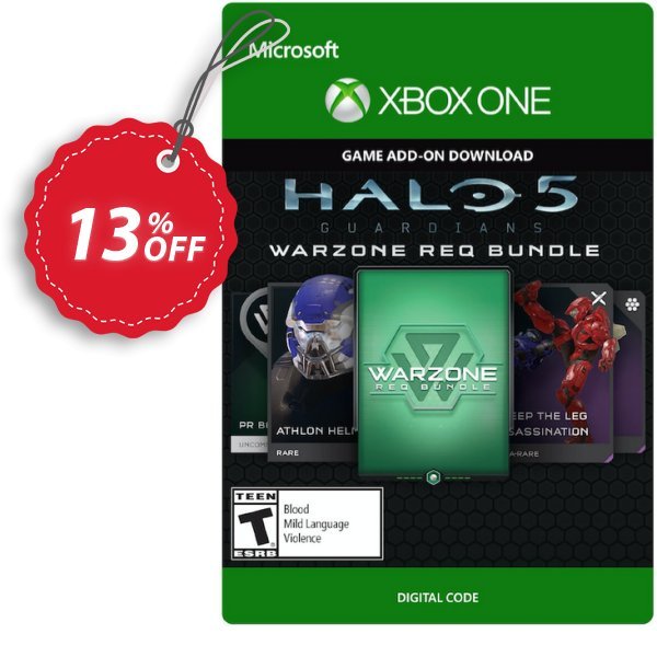 Halo 5 Guardians - Warzone REQ Bundle Xbox One - Digital Code Coupon, discount Halo 5 Guardians - Warzone REQ Bundle Xbox One - Digital Code Deal. Promotion: Halo 5 Guardians - Warzone REQ Bundle Xbox One - Digital Code Exclusive Easter Sale offer 