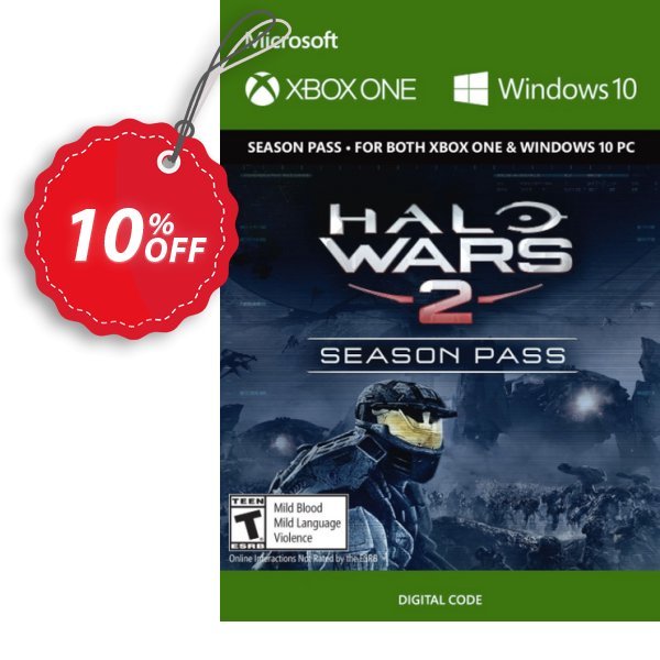 Halo Wars 2 Season Pass Xbox One/PC Coupon, discount Halo Wars 2 Season Pass Xbox One/PC Deal. Promotion: Halo Wars 2 Season Pass Xbox One/PC Exclusive Easter Sale offer 