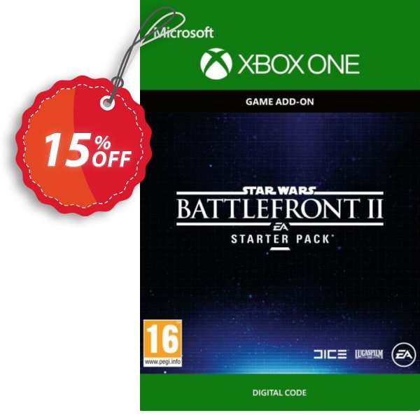 Star Wars Battlefront 2: Starter Pack Xbox One Coupon, discount Star Wars Battlefront 2: Starter Pack Xbox One Deal. Promotion: Star Wars Battlefront 2: Starter Pack Xbox One Exclusive Easter Sale offer 