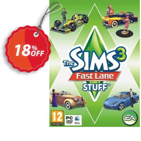 The Sims 3: Fast Lane Stuff, PC/MAC  Coupon, discount The Sims 3: Fast Lane Stuff (PC/Mac) Deal. Promotion: The Sims 3: Fast Lane Stuff (PC/Mac) Exclusive offer 