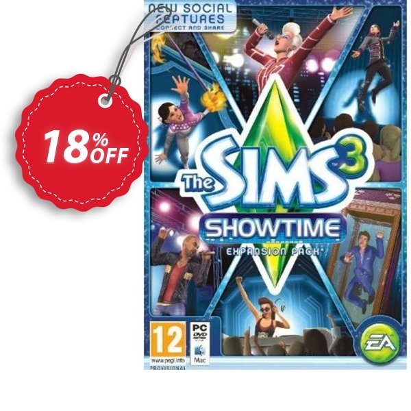 The Sims 3: Showtime, PC/MAC  Coupon, discount The Sims 3: Showtime (PC/Mac) Deal. Promotion: The Sims 3: Showtime (PC/Mac) Exclusive offer 