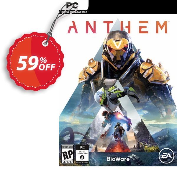 Anthem PC Coupon, discount Anthem PC Deal. Promotion: Anthem PC Exclusive offer 