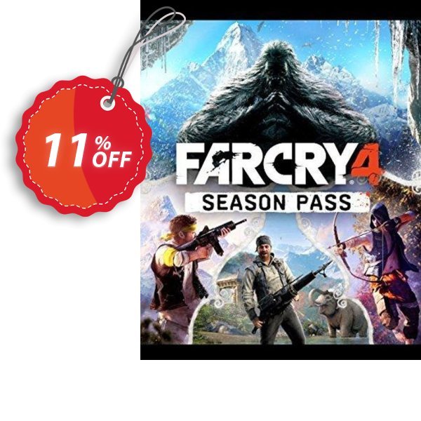 Far Cry 4 Season Pass PC Coupon, discount Far Cry 4 Season Pass PC Deal. Promotion: Far Cry 4 Season Pass PC Exclusive offer 