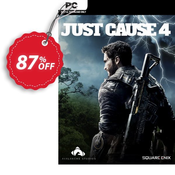 Just Cause 4 PC + DLC Coupon, discount Just Cause 4 PC + DLC Deal. Promotion: Just Cause 4 PC + DLC Exclusive offer 
