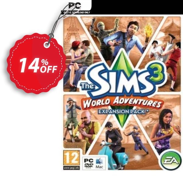 The Sims 3: World Adventures - Expansion Pack, PC/MAC  Coupon, discount The Sims 3: World Adventures - Expansion Pack (PC/Mac) Deal. Promotion: The Sims 3: World Adventures - Expansion Pack (PC/Mac) Exclusive offer 