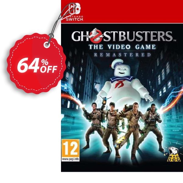 Ghostbusters: The Video Game Remastered Switch, EU  Coupon, discount Ghostbusters: The Video Game Remastered Switch (EU) Deal 2024 CDkeys. Promotion: Ghostbusters: The Video Game Remastered Switch (EU) Exclusive Sale offer 