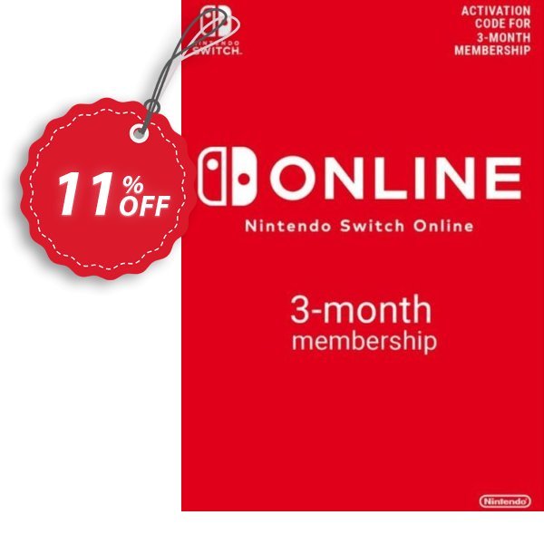 Nintendo Switch Online 3 Month, 90 Day Membership Switch, AUS/NZ  Coupon, discount Nintendo Switch Online 3 Month (90 Day) Membership Switch (AUS/NZ) Deal 2024 CDkeys. Promotion: Nintendo Switch Online 3 Month (90 Day) Membership Switch (AUS/NZ) Exclusive Sale offer 