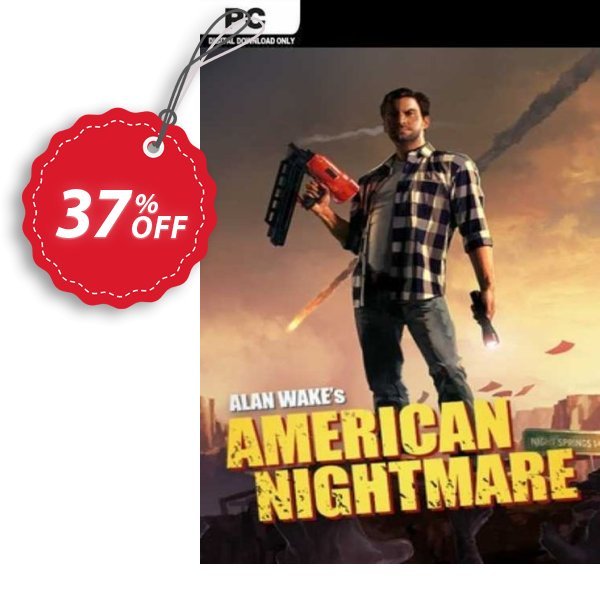 Alan Wake&#039;s American Nightmare PC, EU  Coupon, discount Alan Wake's American Nightmare PC (EU) Deal 2024 CDkeys. Promotion: Alan Wake's American Nightmare PC (EU) Exclusive Sale offer 