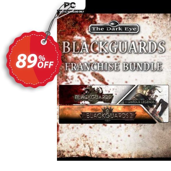 Blackguard Franchise Bundle PC Coupon, discount Blackguard Franchise Bundle PC Deal 2024 CDkeys. Promotion: Blackguard Franchise Bundle PC Exclusive Sale offer 