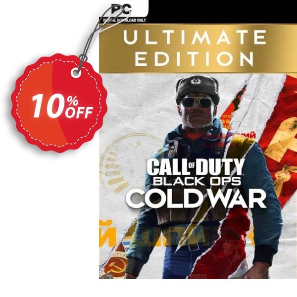 Call of Duty Black Ops Cold War - Ultimate Edition PC, EU  Coupon, discount Call of Duty Black Ops Cold War - Ultimate Edition PC (EU) Deal 2024 CDkeys. Promotion: Call of Duty Black Ops Cold War - Ultimate Edition PC (EU) Exclusive Sale offer 