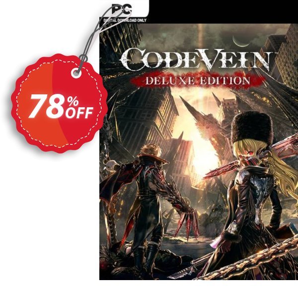 Code Vein Deluxe Edition PC, EU  Coupon, discount Code Vein Deluxe Edition PC (EU) Deal 2024 CDkeys. Promotion: Code Vein Deluxe Edition PC (EU) Exclusive Sale offer 