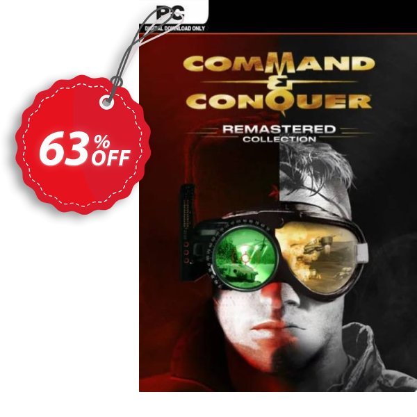 Command and Conquer Remastered Collection PC, EN  Coupon, discount Command and Conquer Remastered Collection PC (EN) Deal 2024 CDkeys. Promotion: Command and Conquer Remastered Collection PC (EN) Exclusive Sale offer 