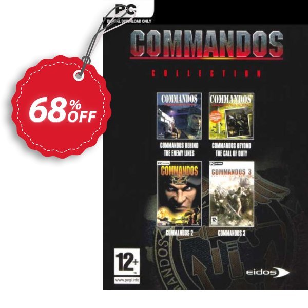 Commandos: Collection PC Coupon, discount Commandos: Collection PC Deal 2024 CDkeys. Promotion: Commandos: Collection PC Exclusive Sale offer 