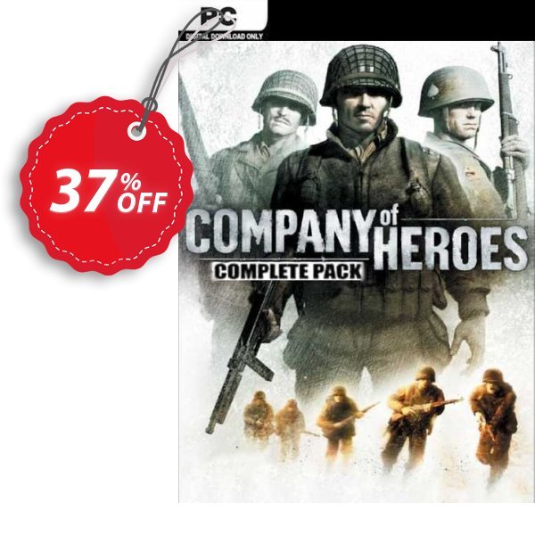 Company of Heroes Complete Pack PC Coupon, discount Company of Heroes Complete Pack PC Deal 2024 CDkeys. Promotion: Company of Heroes Complete Pack PC Exclusive Sale offer 
