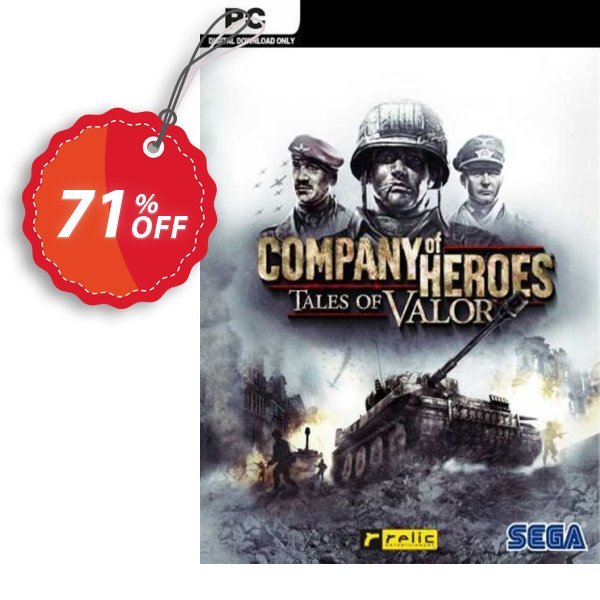 Company of Heroes -Tales of Valor PC, EU  Coupon, discount Company of Heroes -Tales of Valor PC (EU) Deal 2024 CDkeys. Promotion: Company of Heroes -Tales of Valor PC (EU) Exclusive Sale offer 