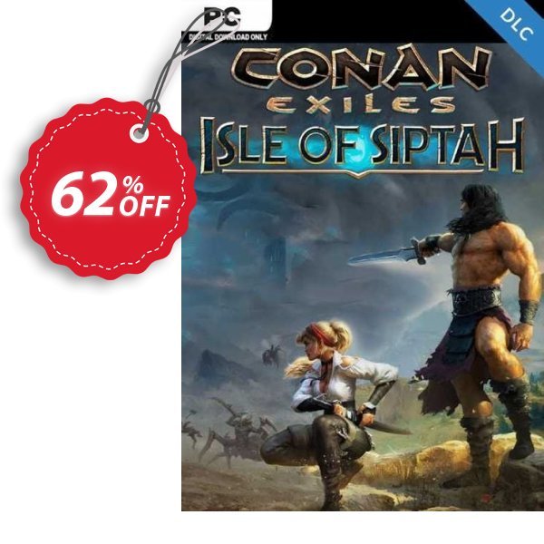 Conan Exiles: Isle of Siptah PC - DLC Coupon, discount Conan Exiles: Isle of Siptah PC - DLC Deal 2024 CDkeys. Promotion: Conan Exiles: Isle of Siptah PC - DLC Exclusive Sale offer 