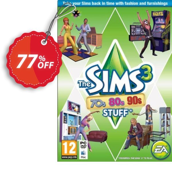 The Sims 3: 70s, 80s and 90s Stuff PC Coupon, discount The Sims 3: 70s, 80s and 90s Stuff PC Deal. Promotion: The Sims 3: 70s, 80s and 90s Stuff PC Exclusive offer 