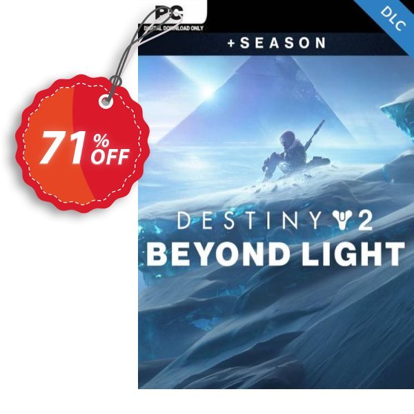 Destiny 2: Beyond Light + Season PC Coupon, discount Destiny 2: Beyond Light + Season PC Deal 2024 CDkeys. Promotion: Destiny 2: Beyond Light + Season PC Exclusive Sale offer 
