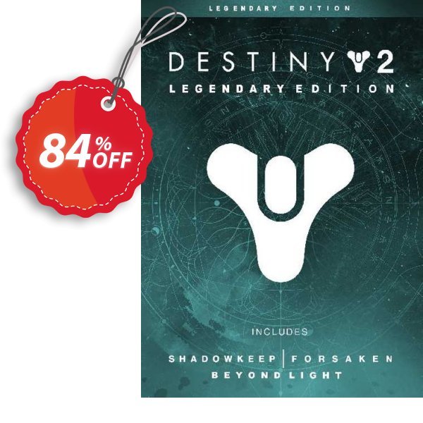 Destiny 2: Legendary Edition PC Coupon, discount Destiny 2: Legendary Edition PC Deal 2024 CDkeys. Promotion: Destiny 2: Legendary Edition PC Exclusive Sale offer 