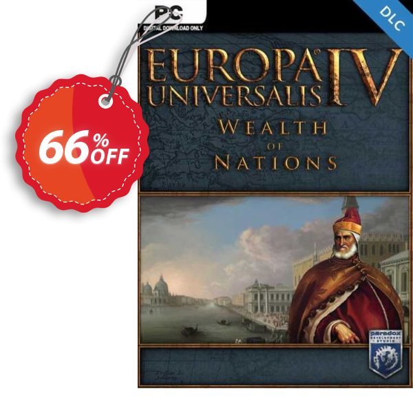Europa Universalis IV -  Wealth of Nations PC - DLC Coupon, discount Europa Universalis IV -  Wealth of Nations PC - DLC Deal 2024 CDkeys. Promotion: Europa Universalis IV -  Wealth of Nations PC - DLC Exclusive Sale offer 