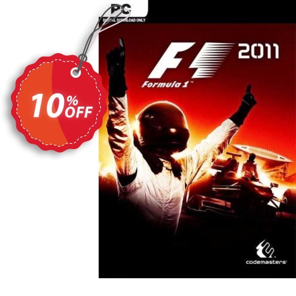F1 2011 PC Coupon, discount F1 2011 PC Deal 2024 CDkeys. Promotion: F1 2011 PC Exclusive Sale offer 