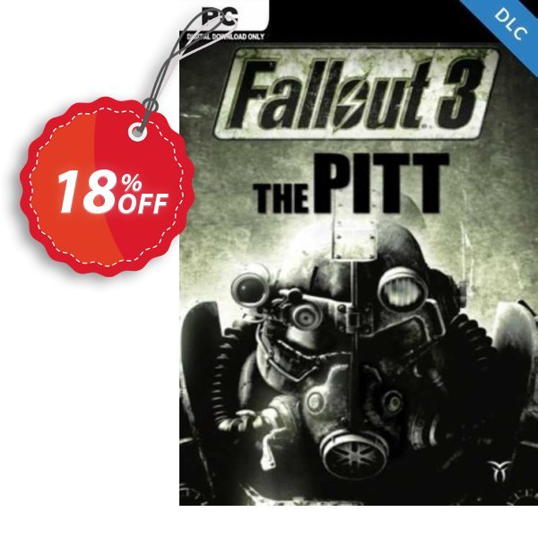 Fallout 3  The Pitt PC Coupon, discount Fallout 3  The Pitt PC Deal 2024 CDkeys. Promotion: Fallout 3  The Pitt PC Exclusive Sale offer 