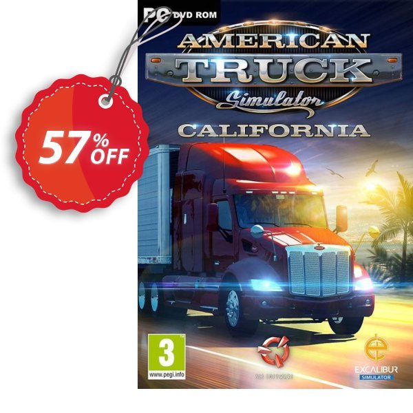American Truck Simulator : California Starter Pack PC Coupon, discount American Truck Simulator : California Starter Pack PC Deal 2024 CDkeys. Promotion: American Truck Simulator : California Starter Pack PC Exclusive Sale offer 