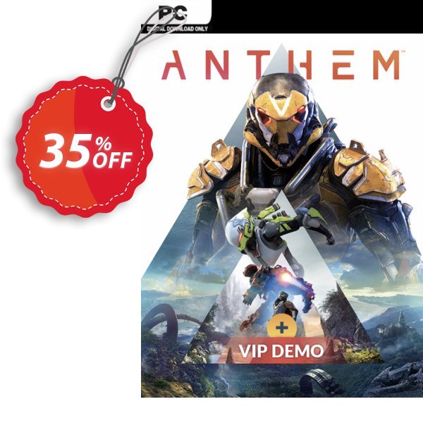 Anthem PC + VIP Demo Coupon, discount Anthem PC + VIP Demo Deal 2024 CDkeys. Promotion: Anthem PC + VIP Demo Exclusive Sale offer 