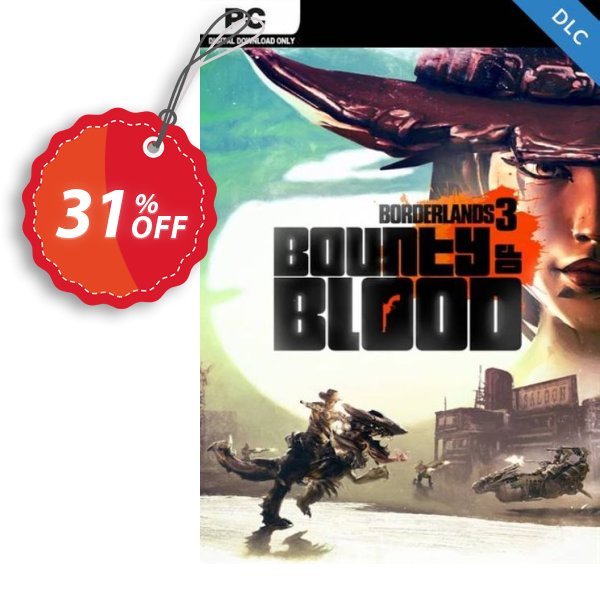 Borderlands 3: Bounty of Blood PC - DLC, EPIC , EU  Coupon, discount Borderlands 3: Bounty of Blood PC - DLC (EPIC) (EU) Deal 2024 CDkeys. Promotion: Borderlands 3: Bounty of Blood PC - DLC (EPIC) (EU) Exclusive Sale offer 