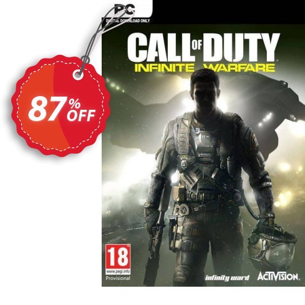 Call of Duty: Infinite Warfare PC, MEA  Coupon, discount Call of Duty: Infinite Warfare PC (MEA) Deal 2024 CDkeys. Promotion: Call of Duty: Infinite Warfare PC (MEA) Exclusive Sale offer 