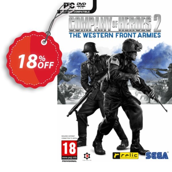Company of Heroes 2 - The Western Front Armies PC Coupon, discount Company of Heroes 2 - The Western Front Armies PC Deal 2024 CDkeys. Promotion: Company of Heroes 2 - The Western Front Armies PC Exclusive Sale offer 