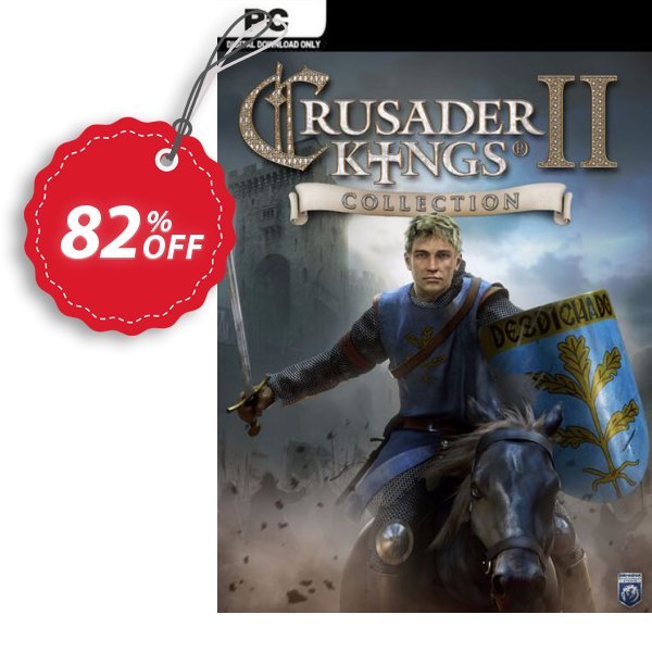 Crusader Kings II 2 Collection PC Coupon, discount Crusader Kings II 2 Collection PC Deal 2024 CDkeys. Promotion: Crusader Kings II 2 Collection PC Exclusive Sale offer 