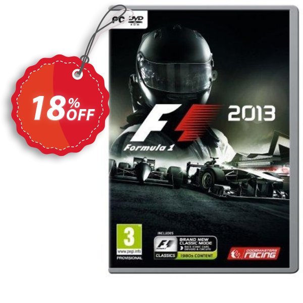 F1 2013 PC Coupon, discount F1 2013 PC Deal 2024 CDkeys. Promotion: F1 2013 PC Exclusive Sale offer 