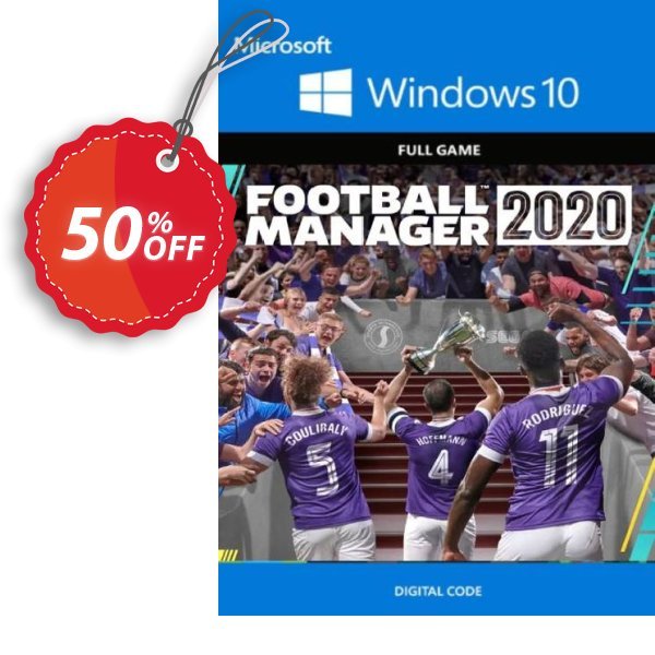 Football Manager 2020 PC - WINDOWS 10, UK  Coupon, discount Football Manager 2024 PC - Windows 10 (UK) Deal 2024 CDkeys. Promotion: Football Manager 2020 PC - Windows 10 (UK) Exclusive Sale offer 