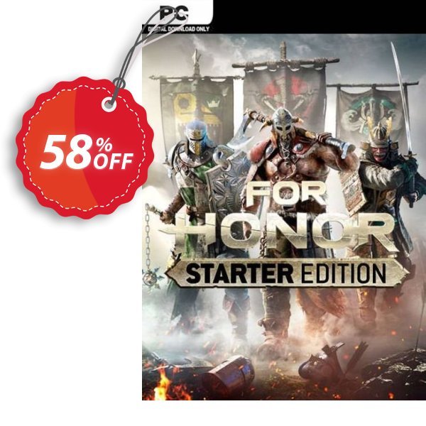 For Honor Starter Edition PC, EU  Coupon, discount For Honor Starter Edition PC (EU) Deal 2024 CDkeys. Promotion: For Honor Starter Edition PC (EU) Exclusive Sale offer 