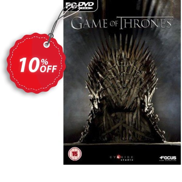 Game of Thrones, PC  Coupon, discount Game of Thrones (PC) Deal 2024 CDkeys. Promotion: Game of Thrones (PC) Exclusive Sale offer 